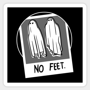 No Feet. Sticker